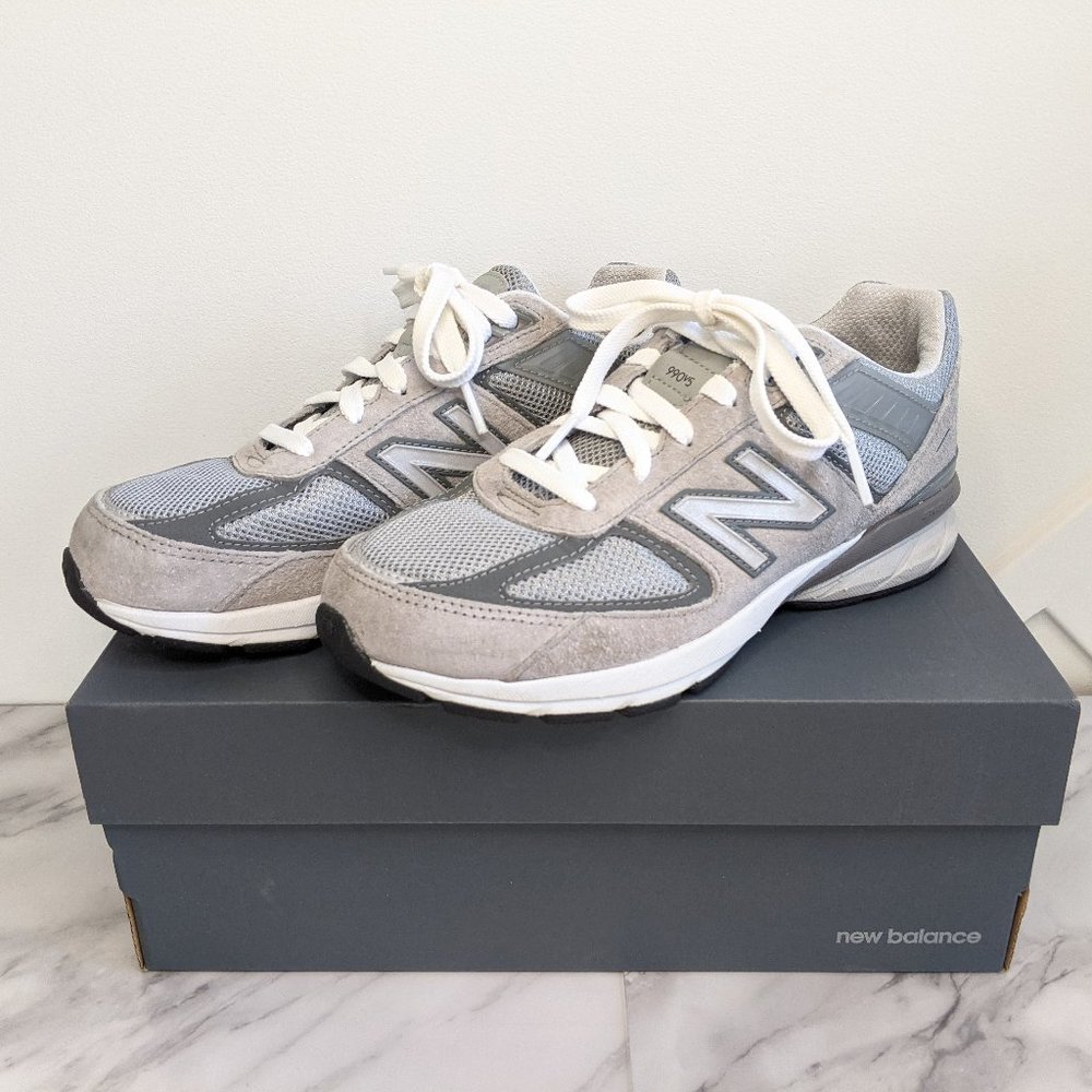 New Balance 990v5 990GL5 Grey Sneaker Shoes 6 - Picture 2 of 10